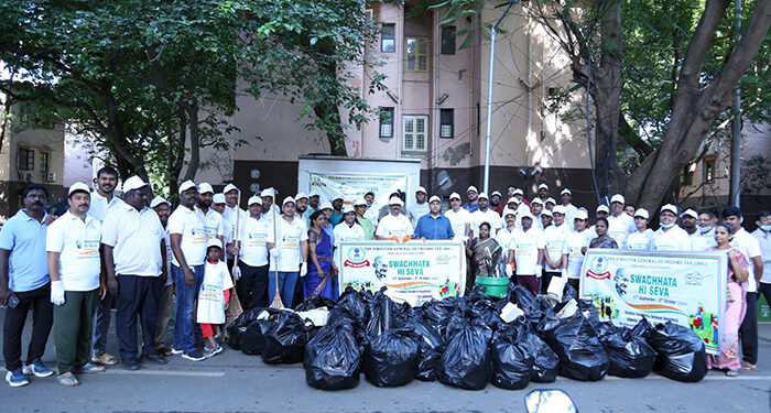 Office of Principal Chief Commissioner of IT, TN & P celebrates ‘Swachh Bharat Diwas’