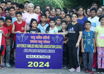 92nd anniversary of IAF: Air Force Station Avadi holds ‘Sadbhavana Walkathon’