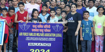 92nd anniversary of IAF: Air Force Station Avadi holds ‘Sadbhavana Walkathon’