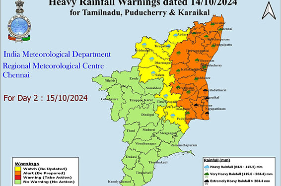 TN Govt declares holiday for schools, colleges in Chennai, 3 other dists; WFH for offices