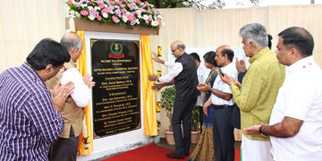 Principal CC of I-T, TN & P lays foundation stone for office-cum- staff quarters in Tirupur