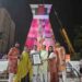 World’s largest Chaniya Choli bags certificate from World Book of Records during Navratri