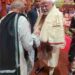 Ramcharitmanas exponent Morari Bapu meets PM Modi in Amreli