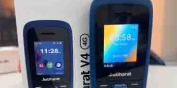 Reliance Jio launches JioBharat V3, JioBharat V4 4G feature phones in New Delhi