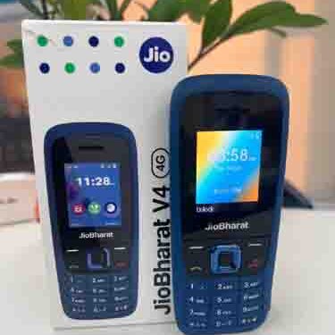 Reliance Jio launches JioBharat V3, JioBharat V4 4G feature phones in New Delhi