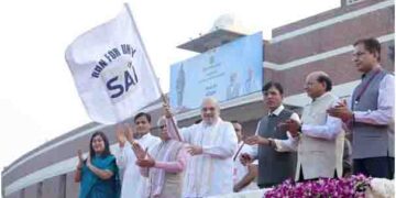 Home Minister Amit Shah flags off ‘Run for Unity’, organized as part of National Unity Day, in New Delhi