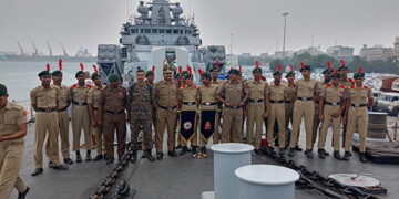 Over 500 school children and NCC cadets visit INS Delhi for Navy Day Celebration 2024