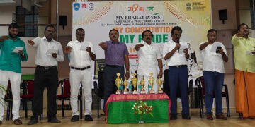My Bharat TN unit celebrates Constitution Day with ‘My Constitution My Pride’ Padayatra