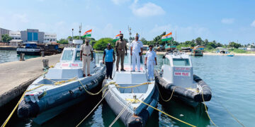 Navy’s Headquarters Tamil Nadu & Puducherry Naval Area leads 2-day Sea Vigil exercise