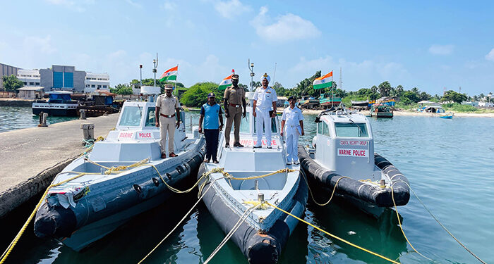 Navy’s Headquarters Tamil Nadu & Puducherry Naval Area leads 2-day Sea Vigil exercise