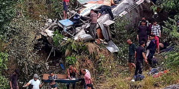 36 feared killed as bus falls into a gorge in Uttarakhand; PM, CM annouce ex gracia