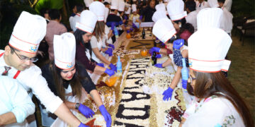 Ringing in the Xmas-New Year festivities, ITC Narmada hosts Christmas Cake Mixing Ceremony