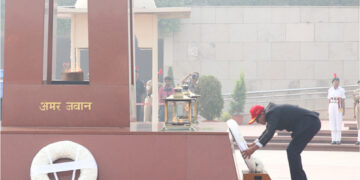 Ahead of NCC 76th Raising Day, Defence Secy pays homage to fallen heroes at National War Memorial