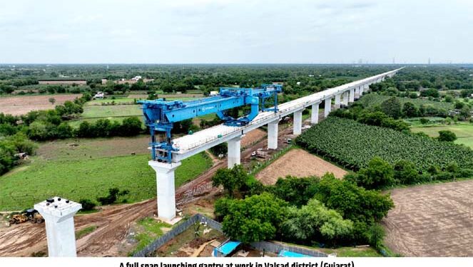 Mumbai-Ahmedabad bullet train corridor: Construction of 12 river bridges completed in Gujarat