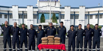 Indian Coast Guard seizes over 20 kilograms of marijuana near Mandapam in Rameshwaram