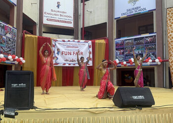 Saurabh English School hosts ‘Fun Fiesta 2024-25’ at its Nava Vadaj campus