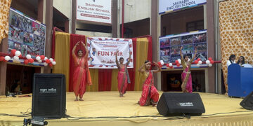 Saurabh English School hosts ‘Fun Fiesta 2024-25’ at its Nava Vadaj campus