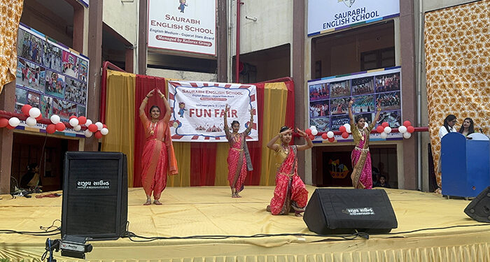 Saurabh English School hosts ‘Fun Fiesta 2024-25’ at its Nava Vadaj campus