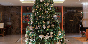 Ahead of festive season, Taj Coromandel Chennai unveils eco-friendly Christmas tree