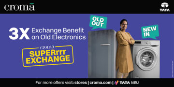 New Year Bonanza: TATA’s ‘Croma’ unveils Superrr Exchange – Trade in Your Old Electronics for Triple the Benefits!