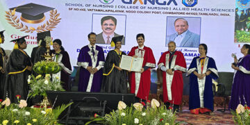 Dr. K. Narayanasamy urges graduates to embrace the challenges of the rapidly evolving medical field