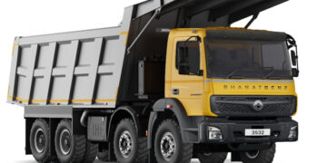 New BharatBenz Torqshift tipper range wins bulk order for mining from a single customer