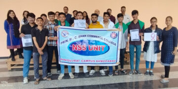 Prin MC Shah Commerce College organises AIDS Awareness Programme for students 