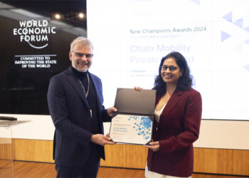 Chalo wins the World Economic Forum New Champions Award for ‘Digital Innovation’