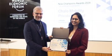 Chalo wins the World Economic Forum New Champions Award for ‘Digital Innovation’