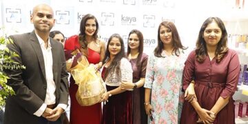 Former Miss Chennai Samyuktha unveils Kaya’s fifth clinic in Chennai @Palavakkam on ECR