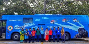 IAF woos students with induction publicity drive in Ahmedabad & Gandhinagar on Monday, Tuesday