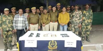 Gujarat Frontier BSF foils major arms smuggling attempt along international border in Barmer District