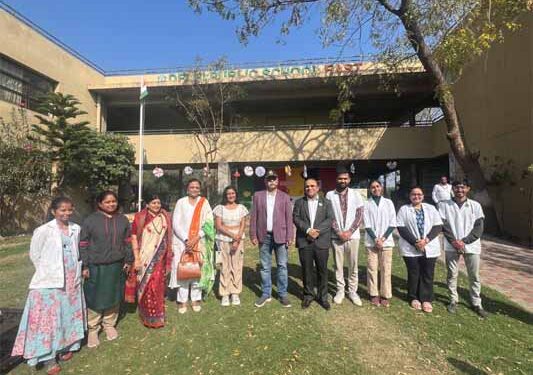 DPS East celebrates 76th Republic Day along with Kalorex Swasthya Utsav