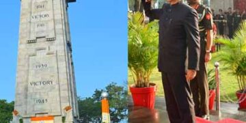 TN Governor, Defence Forces Senior Officers lay wreath at Victory War Memorial on Republic Day