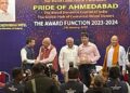 CM Bhupendra Patel honours Vishal Chiripal with ‘Pride of Ahmedabad’ Award of Indian Red Cross Society