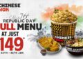 76th Republic Day: Chinese Wok announces entire menu at ₹149 for 3 days, from Jan 24-26