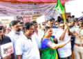 Rotary Intl Dist 3234 & Queen Mary’s College hold Sanghamitra ‘Peace Walk’ to combat drug addiction
