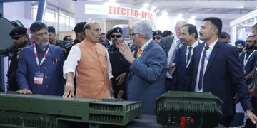 Defence Minister applauds the work done by Aero A2Z for manifesting ‘Make in India’ radar systems
