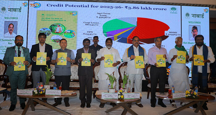 NABARD projects credit potential for priority sectors across Telangana at ₹3.86 lakh crore