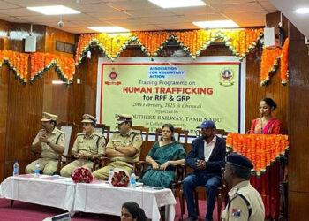 AVA imparts training to RPF & GRP personnel in human trafficking awareness
