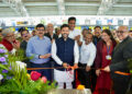 Civil Aviation Minister Ram Mohan Naidu inaugurates Udan Yatri Cafe at Chennai Airport