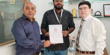 Prin MC Shah Com College student secures podium finish at Gujarat State Judo Championships