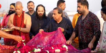 Four generations of Ambanis attend Maha Kumbh in Prayagraj, take holy dip at Triveni Sangam