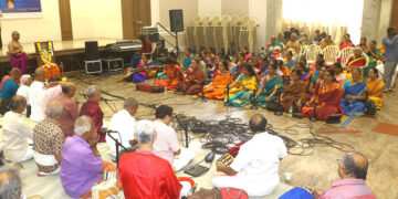 IFAS conducts Saint Thyagairaja Aaraadhana Day & Group rendition of Pancharatna Kritis