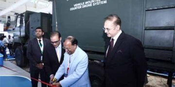 Adani Defence & DRDO unveil vehicle-mounted counter-drone system at Aero India 2025