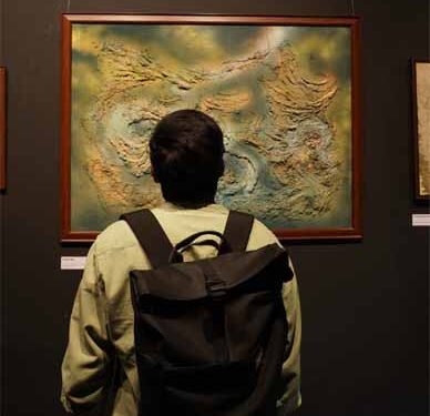 Director of Archer Art Gallery inaugurates Dhyan Sompura’s debut solo expo ‘Fragments of Infinity’