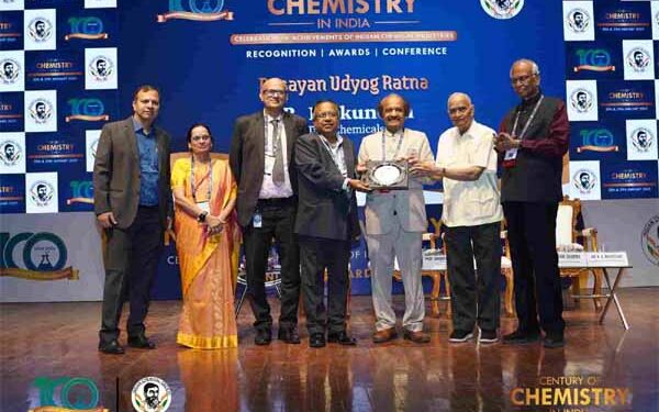 Tata Chemicals bags Rasayan Udyog Ratna Award in ‘Celebration of 100 Years of Chemistry’