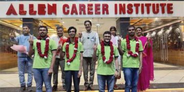 JEE Main January 2025: 5 students of Allen Career Institute Kota centre secure 100 NTA score