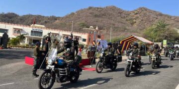 After traversing 9 States, ‘Shaurya Yatra’ of Assam Rifles ends in Gujarat’s Kutch with flag-in ceremony