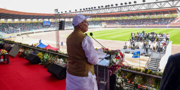 Rajnath exhorts students to get trained in emerging technologies to tackle future challenges